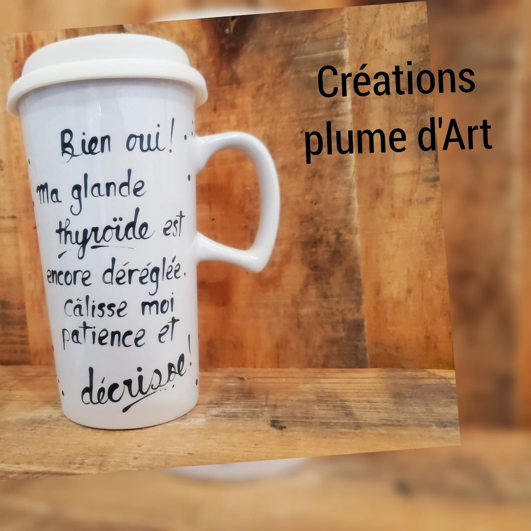Tasse de transport glande thyroïde